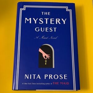 5/$5 The Mystery Guest Book by Nita Prose. Hardcover